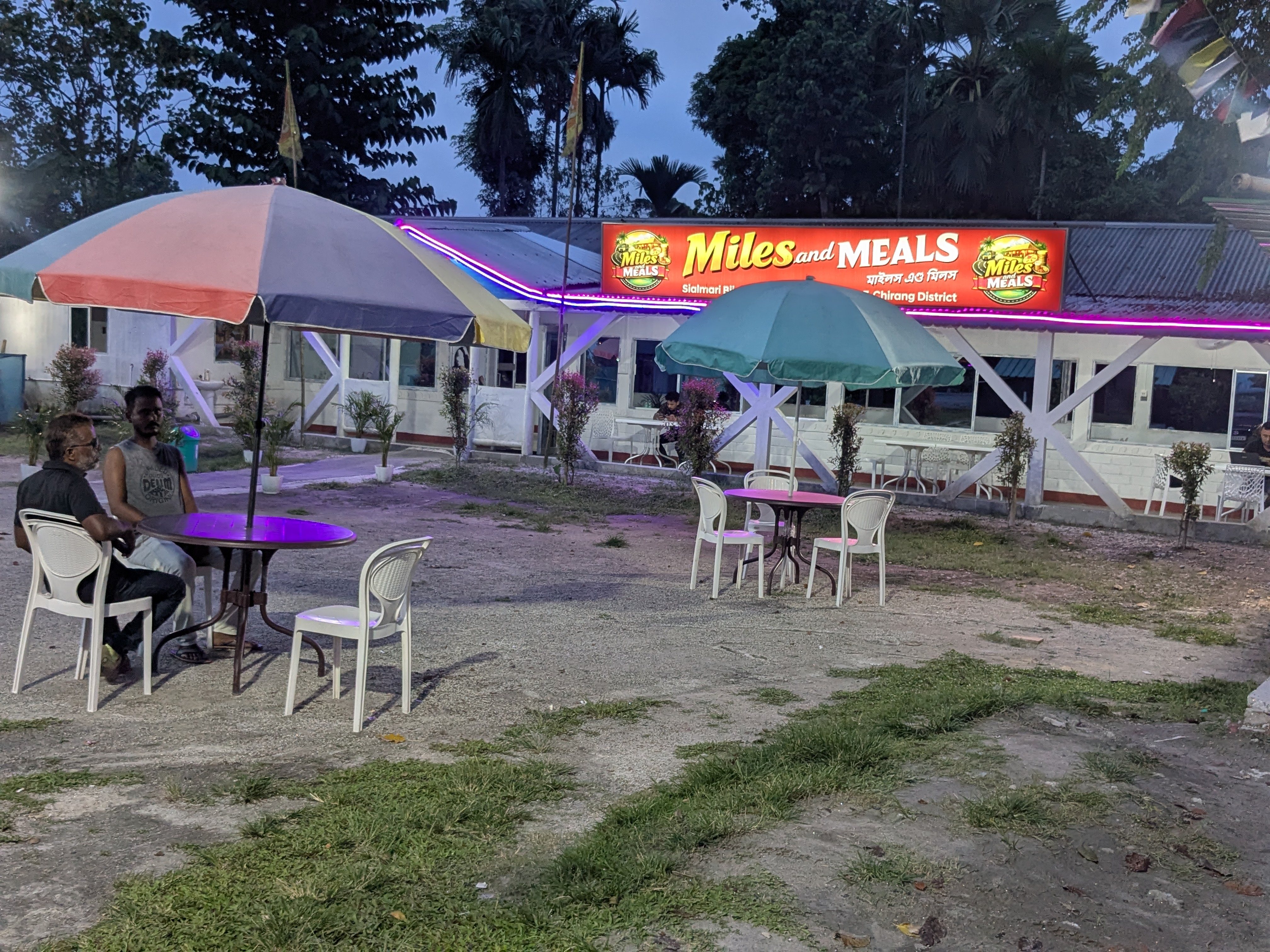 Miles & Meals restaurant exterior